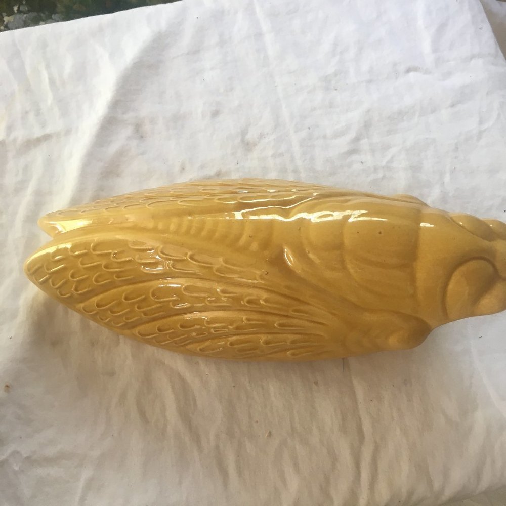 Ceramic Cricket Utensil Holder or Wall Decor